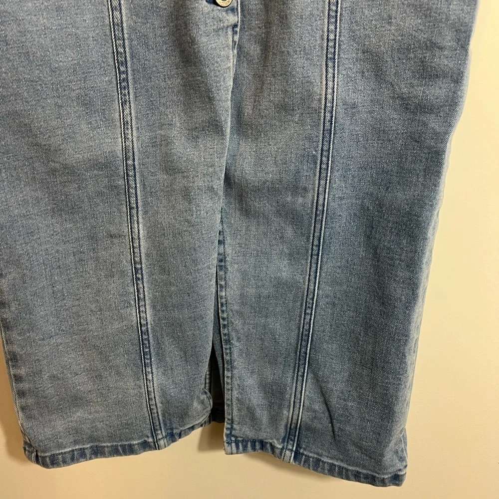 Abercrombie & Fitch Blue Midi Dress - Picture 12 of 16